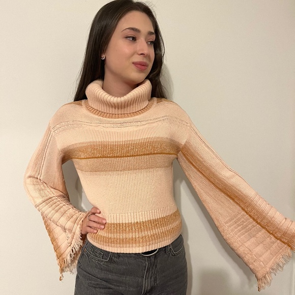 FREE PEOPLE CloseToMe Pullover In Pink - Picture 2 of 9